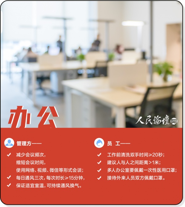 传染病：海报|复工复产，如何做好一天的防护