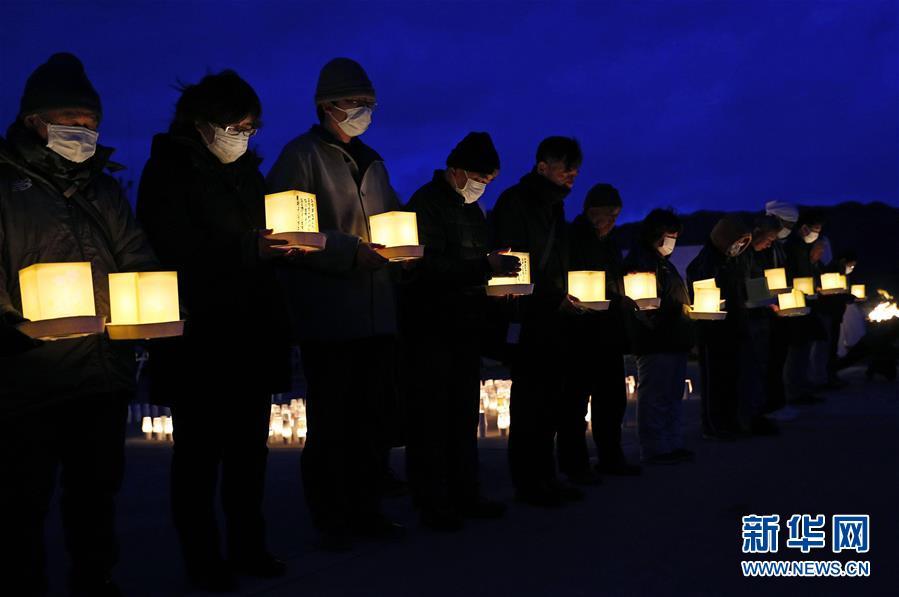 【地震】日本民众悼念“3·11”大地震遇难者
