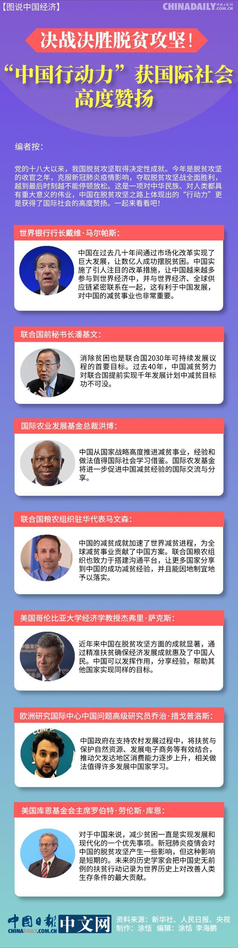 时政：决战决胜脱贫攻坚！“中国行动力”获国际社会高度赞扬