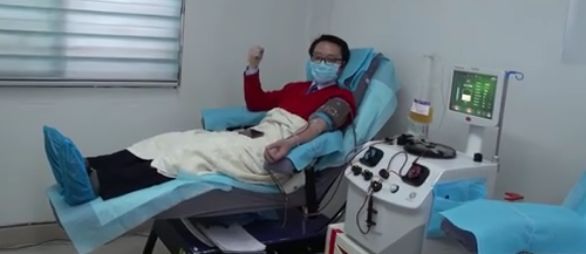 刘冬：感谢！解除隔离后，他们15天捐献了两次血浆......