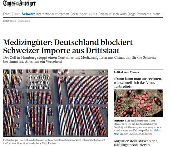 口罩:?意大利医院急需的口罩被德国扣下后,不见了