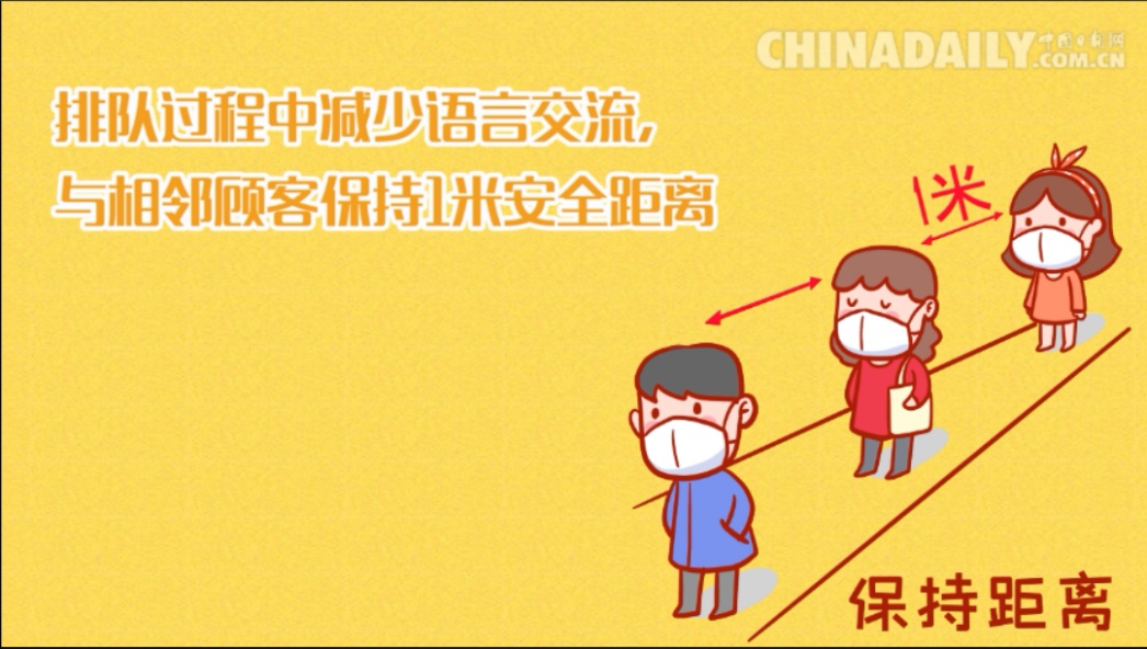 「口罩」动画 | 复工就餐的正确操作，你get到了吗？