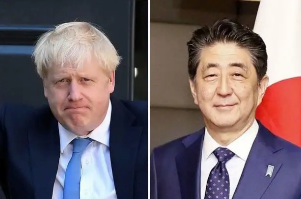 疫情@日媒：安倍和约翰逊同意就抗击疫情与奥运会密切合作