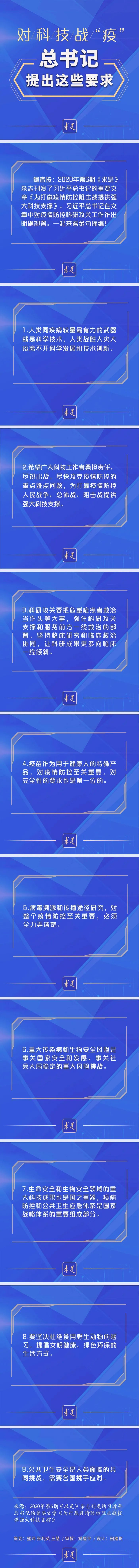 #总书记#对科技战“疫”，总书记提出这些要求