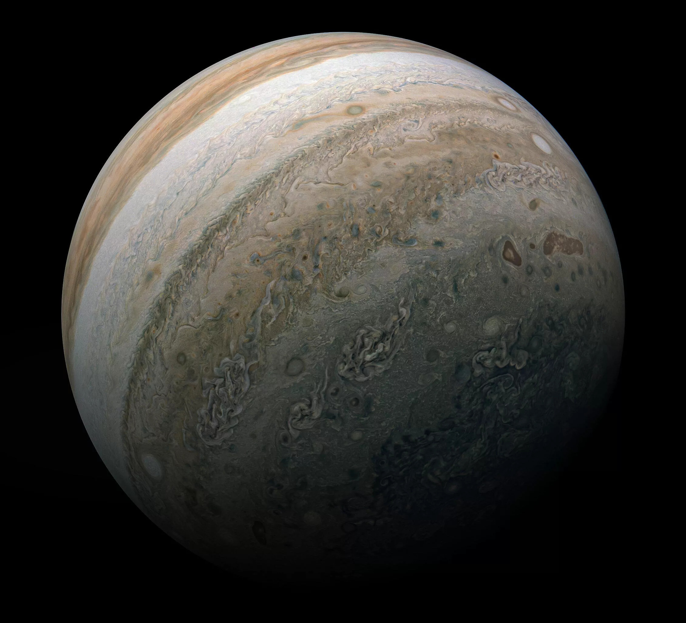 【木星】NASA发布“木星之美”图像 希望给人类以慰藉