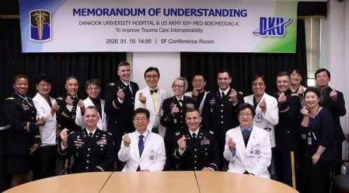 檀国大学■韩国檀国大学医院院长：感谢韩国华侨华人联合总会的支援