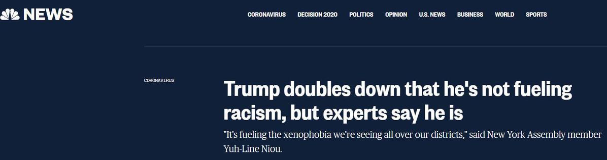 「种族主义」国际各界反对污名化中国：这是种族主义行径 贻害全球抗疫