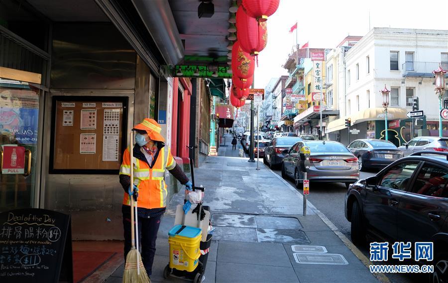 美国加州■美国：加州宣布“居家令”后的第一天