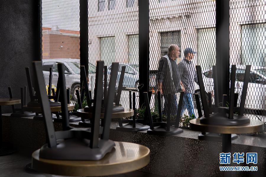 美国加州■美国：加州宣布“居家令”后的第一天