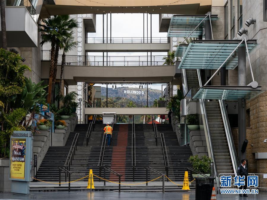 美国加州■美国：加州宣布“居家令”后的第一天