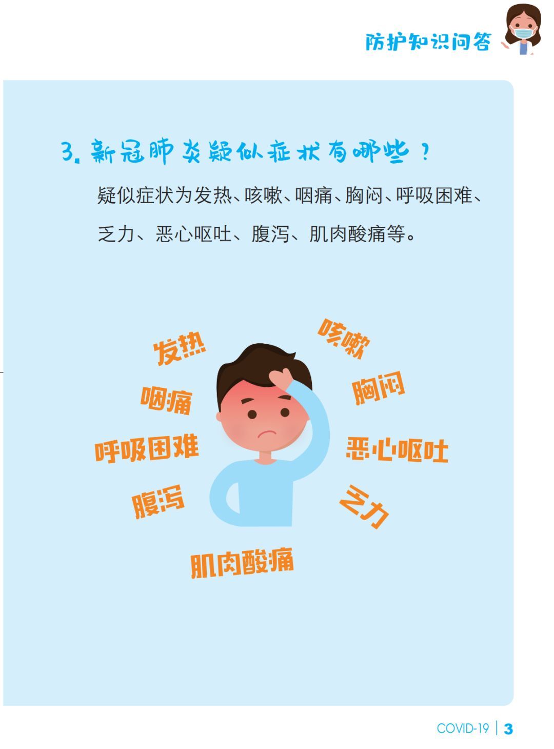 【冠状病毒】预防新冠肺炎 防护知识问答【新型冠状病毒科普知识】（336）