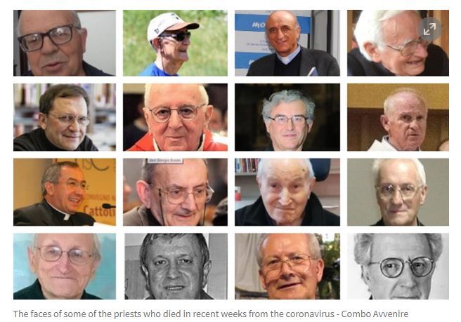 意大利生活■大批意大利神职人员因新冠病毒死亡……