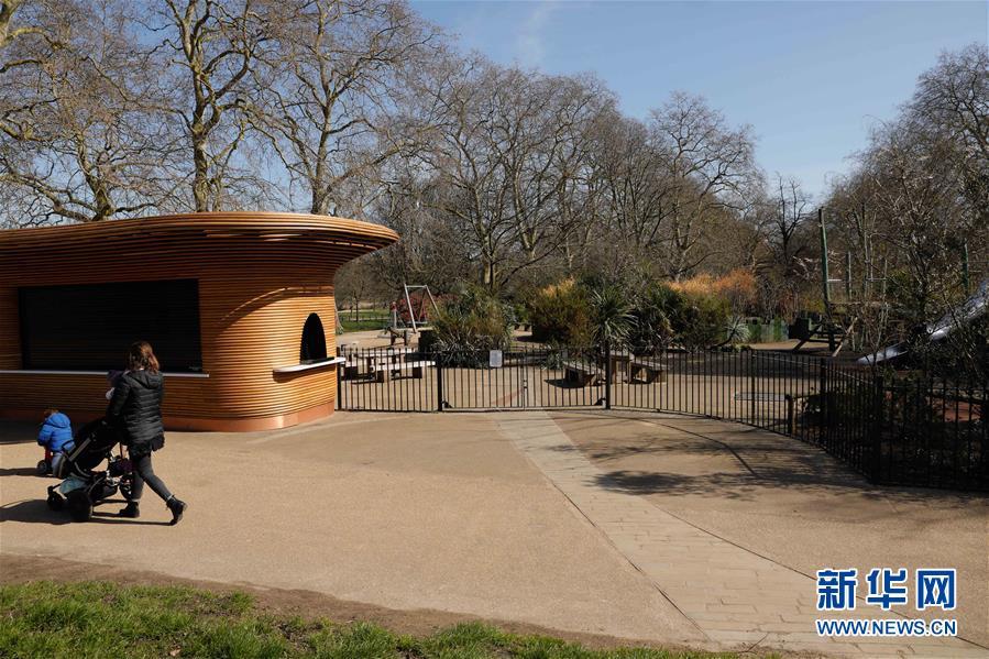 『海德公园』英国政府禁止民众不必要外出