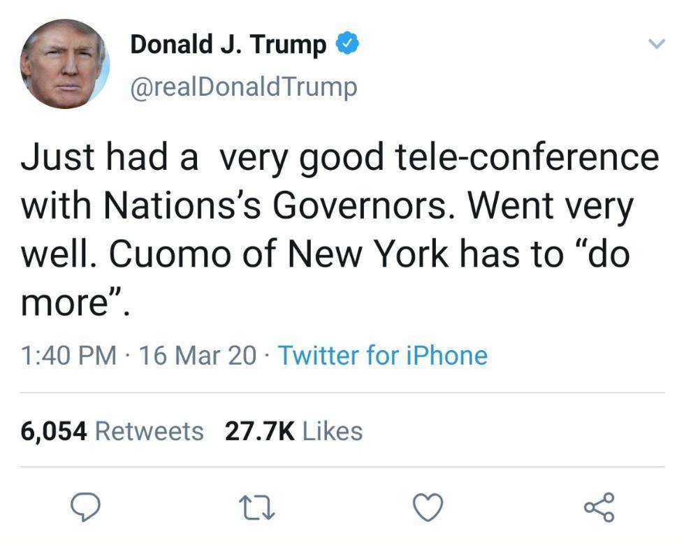 特朗普▲朝“虑”夕改?特朗普遭怼后又改口 :从“强制隔离”到“没必要”