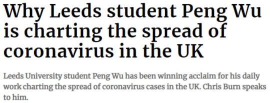 【疫情】英国网友：那位天天发布英国疫情趋势图的中国留学生是个传奇