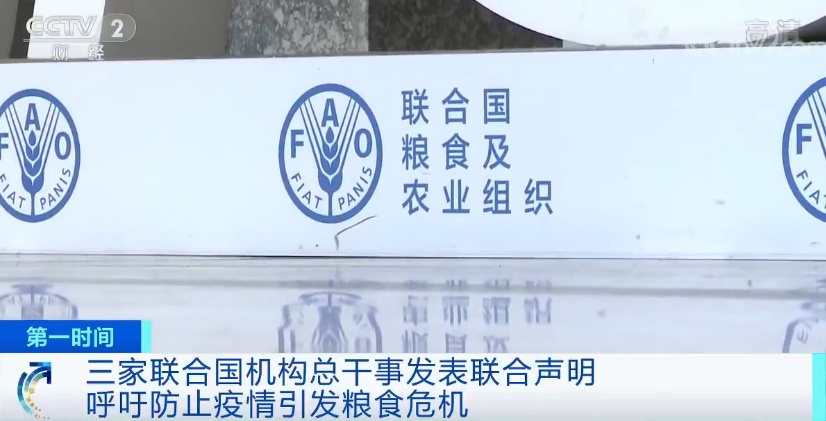 『疫情』疫情或引爆“粮食危机”？三大国际组织发表一则联合声明！