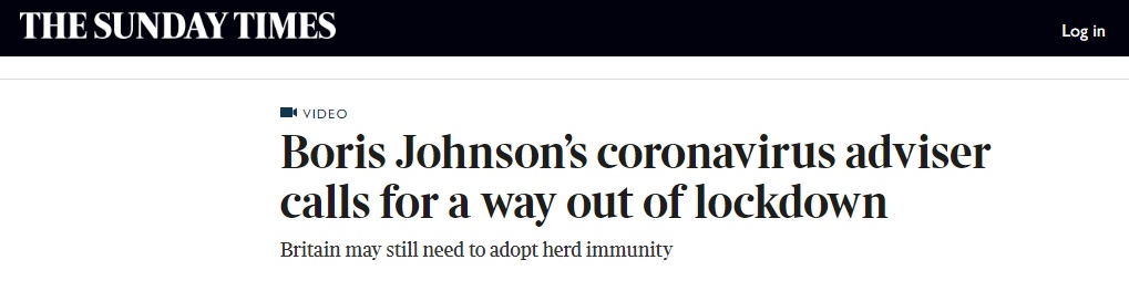 国际社会：伤疤还没好就忘了疼！英国有人再提“群体免疫”