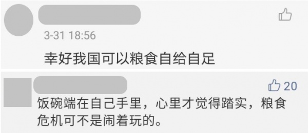 「农业」锐参考| “多国限制粮食出口”令人恍然大悟:中国这条“红线”坚持得太对了!