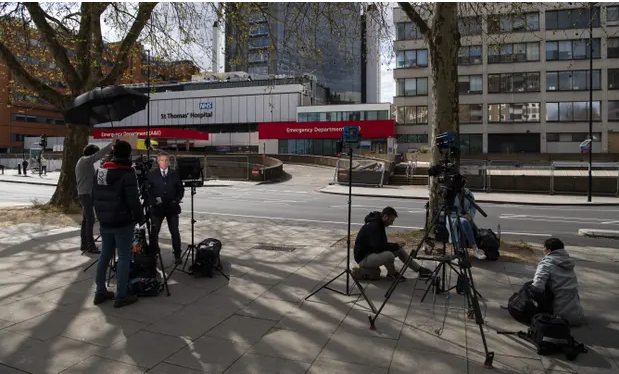 【英媒】英媒：首相约翰逊病情严重，2日已现端倪