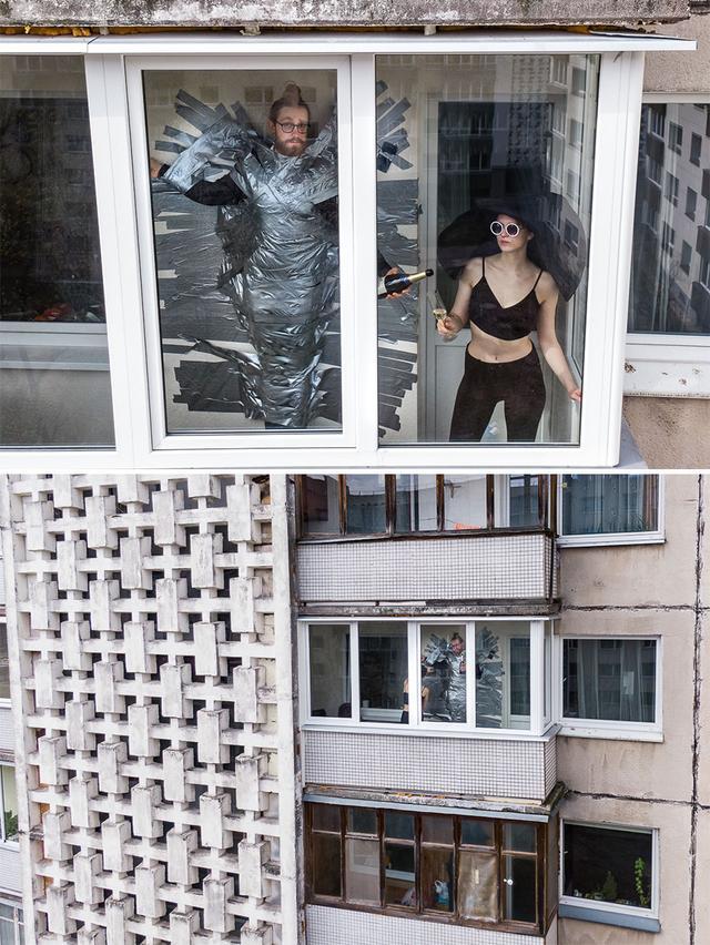 「无人机」隔离也欢乐:无人机镜头下的众生百态