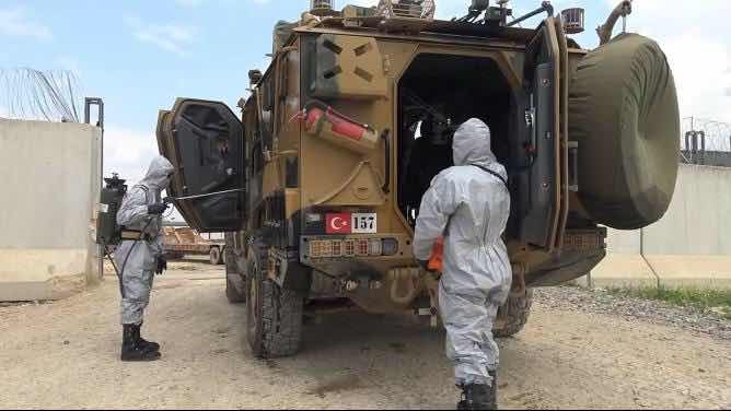 国防部长：土耳其国防部长：土军在叙“和平之泉”行动区展开防疫宣传