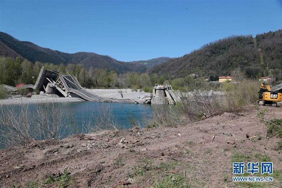 「」意大利一座大桥垮塌