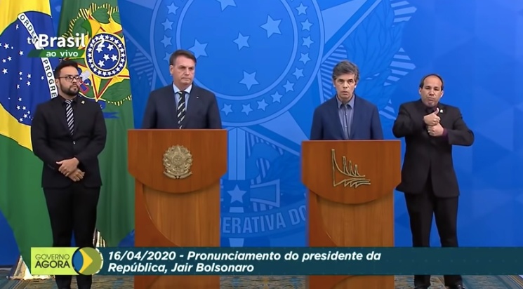 疫情■巴西多地集会抗议防疫封锁，总统解除赞成隔离的卫生部长职务