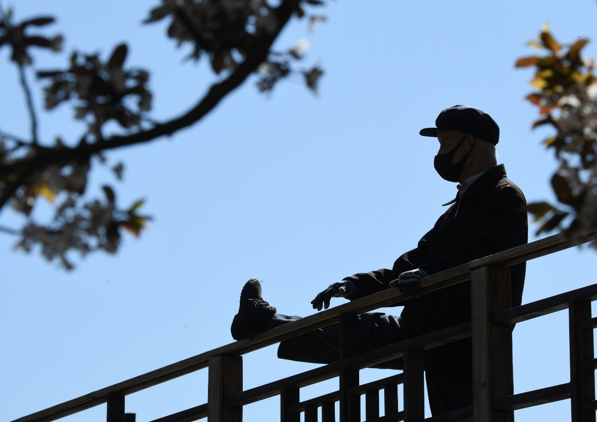 『北京日报』独自锻炼的你,也是一道风景