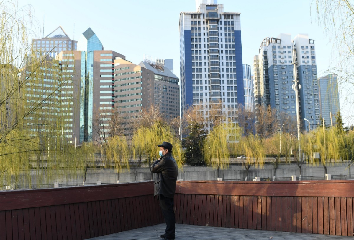 『北京日报』独自锻炼的你,也是一道风景