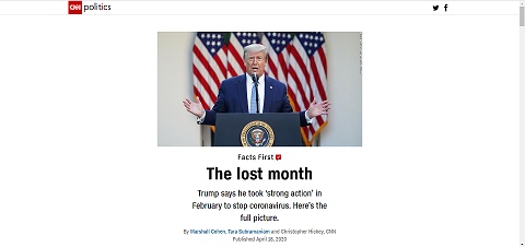 特朗普：美国媒体历数特朗普“谎言” CNN：简直不知从何说起！