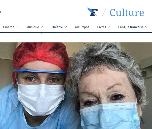 【肺炎】法国84岁女星患新冠肺炎后奇迹康复 一度被医生认为撑不过一周