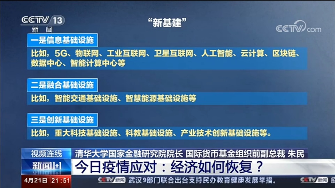 「朱民」朱民：全球化不可能取消 新基建将是未来投资重头