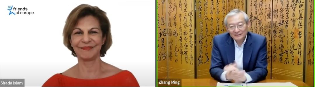 【疫情】欧盟指责中国宣传虚假信息?张明大使:疫情不是政治角力场