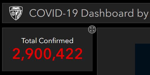 财经：美国约翰斯·霍普金斯大学：全球累计新冠肺炎确诊病例超290万例