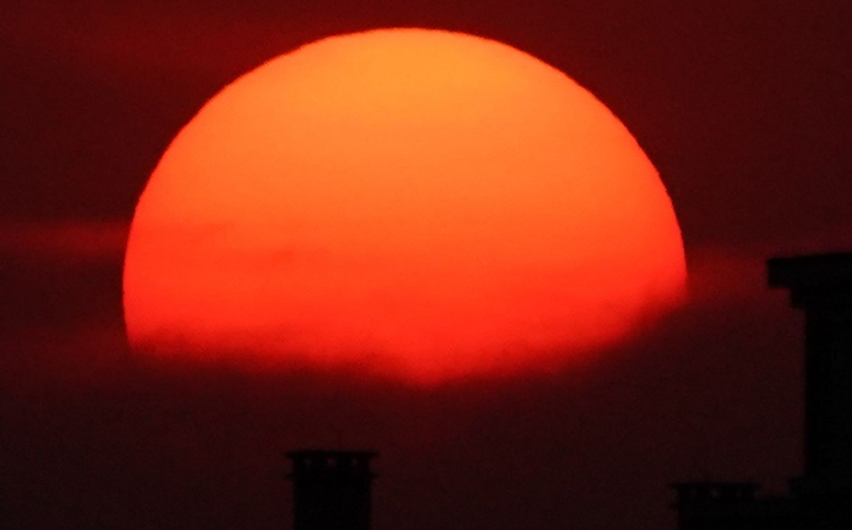 「」高清大图!京城四月天,无限好夕阳