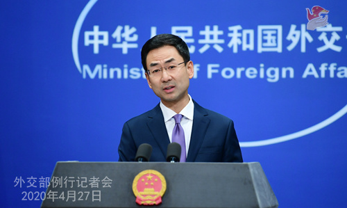 [时政外交]耿爽：中方是虚假信息的受害者，并靠自身的努力、真诚、担当赢得了国际社会的赞许