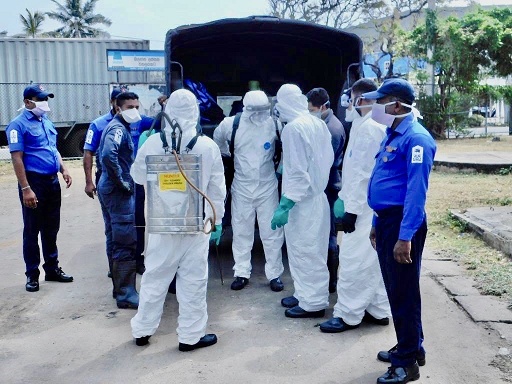 『央视新闻』斯里兰卡206例确诊病例与海军相关 全国累计确诊升至596例