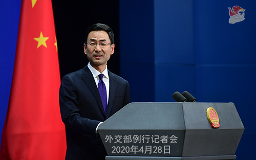 「耿爽」印媒记者就“印度停用中国试剂盒”两连问，耿爽：望印方能多做有利于促进双方抗疫合作的事
