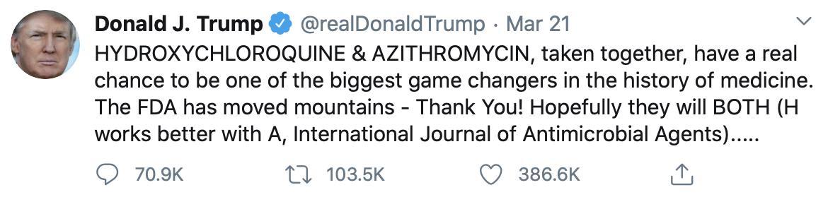 特朗普■确诊病例过百万 美媒：特朗普政府“无视科学”的代价