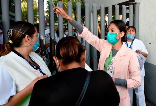 『墨西哥城』墨西哥城要求市民戴口罩 却有近半数人都戴错？