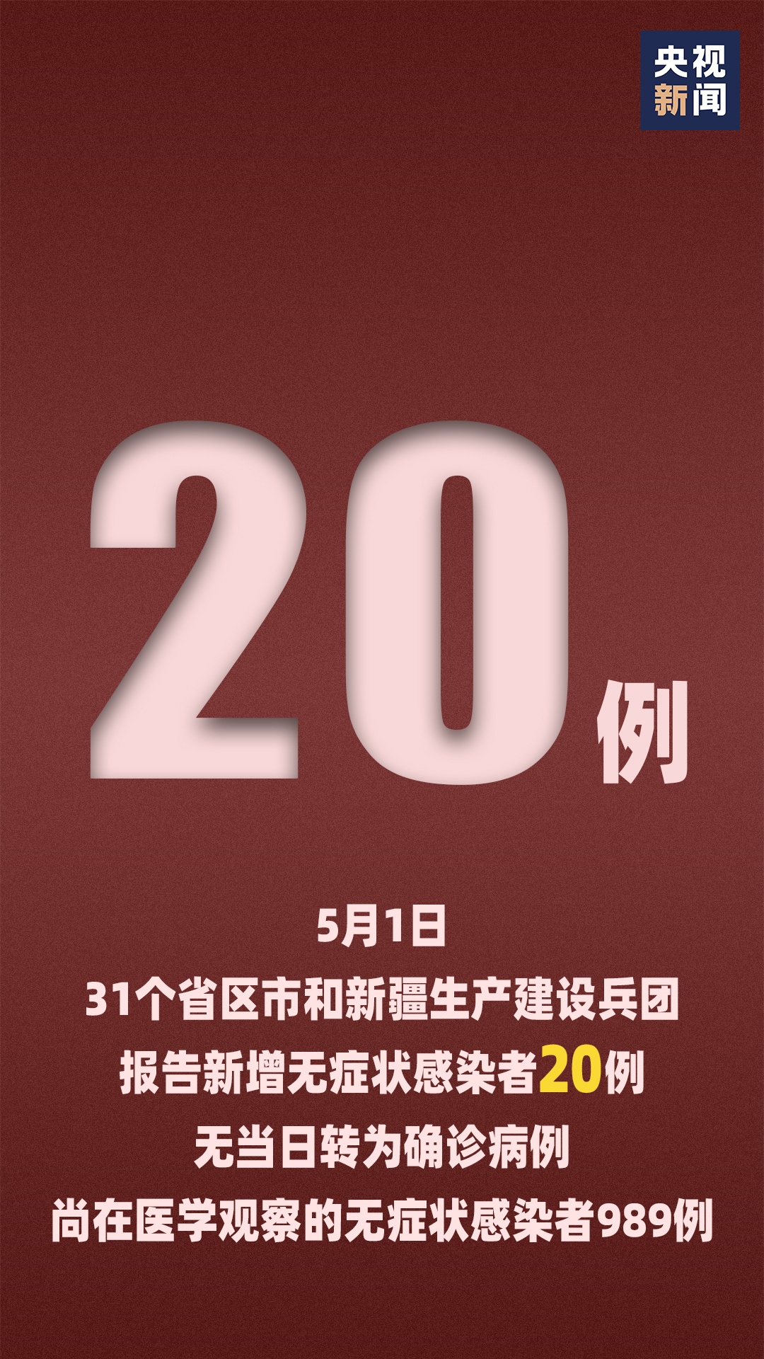 「新疆生产建设兵团」新增1例！