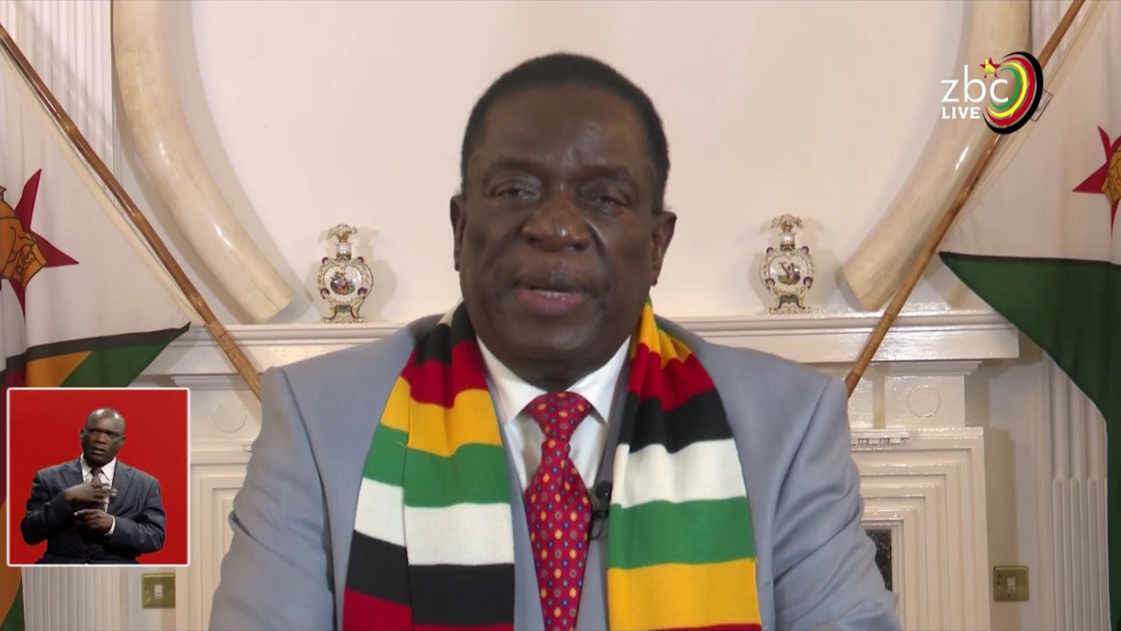 【央视新闻】津巴布韦总统:国家封禁期再延长2周