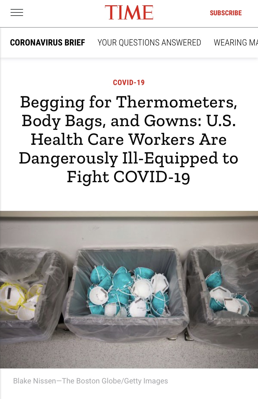 [央视新闻]太寒心！防护用品短缺、加班减薪…美国超9000医护人员确诊