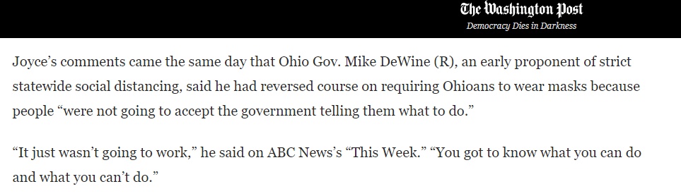 国际社会：美国害怕持枪暴动，取消戴口罩规定