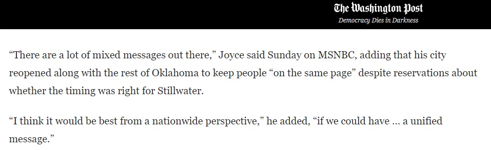 国际社会：美国害怕持枪暴动，取消戴口罩规定