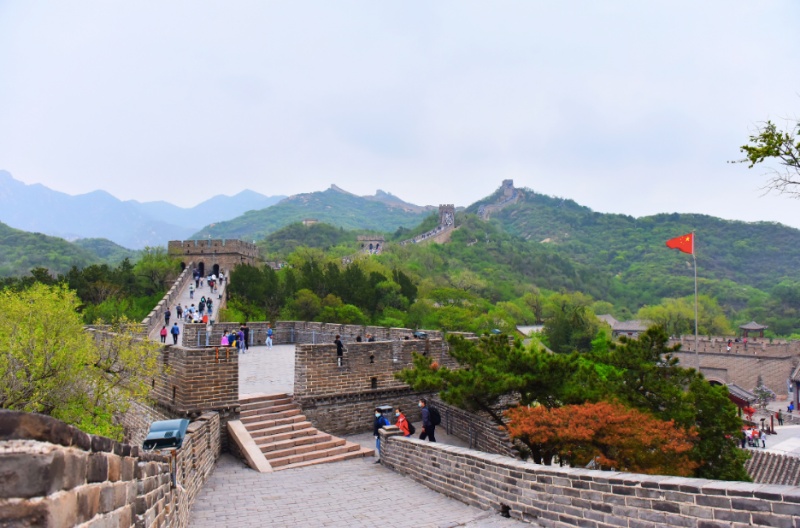 不文明行为4.7万游客游览八达岭,未发生一起刻划城墙不文明行为