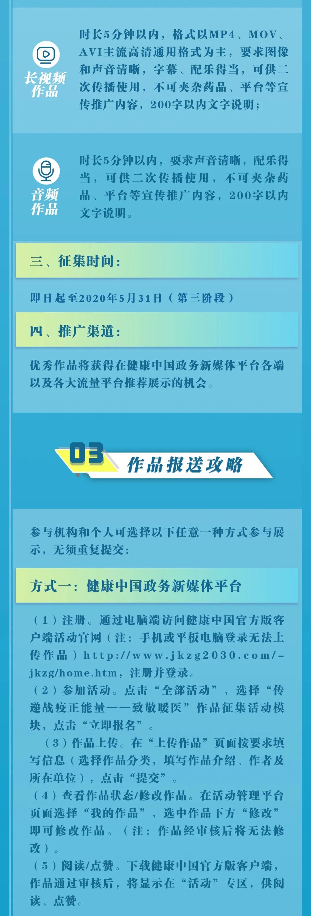 时政复工！“传递战疫正能量——致敬暖医”作品征集活动第三期启动