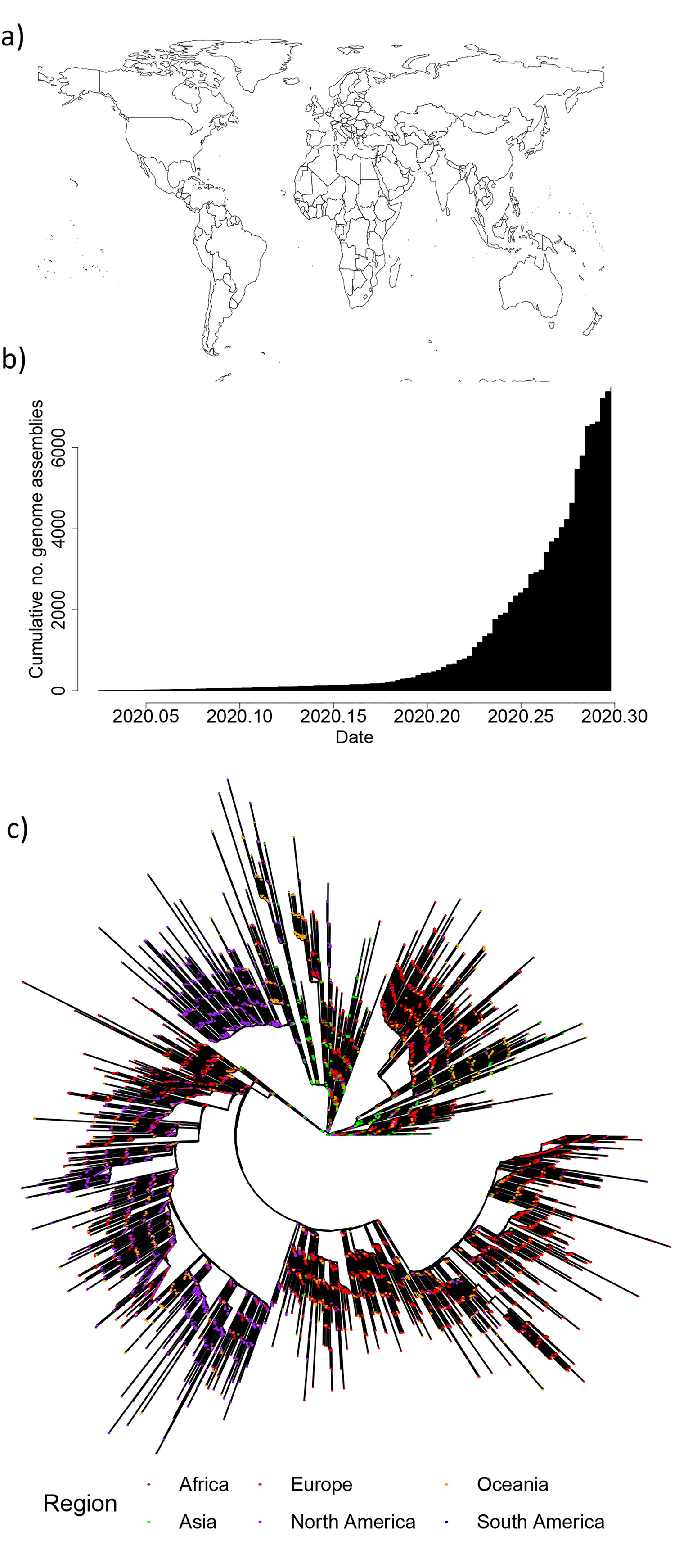 基因组英国研究：新冠最早始于去年十月，“所有国家几乎同时传播”