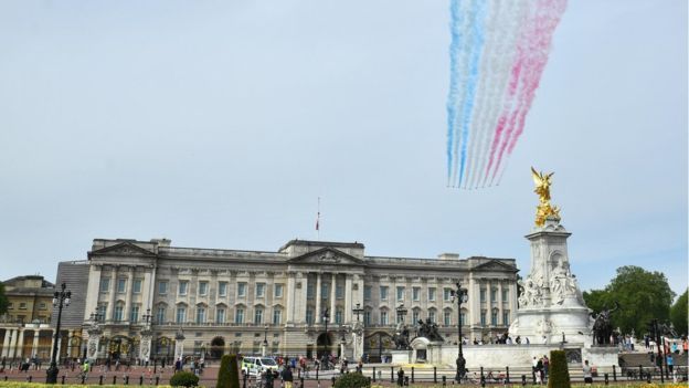 军事历史英国庆祝二战欧洲胜利日