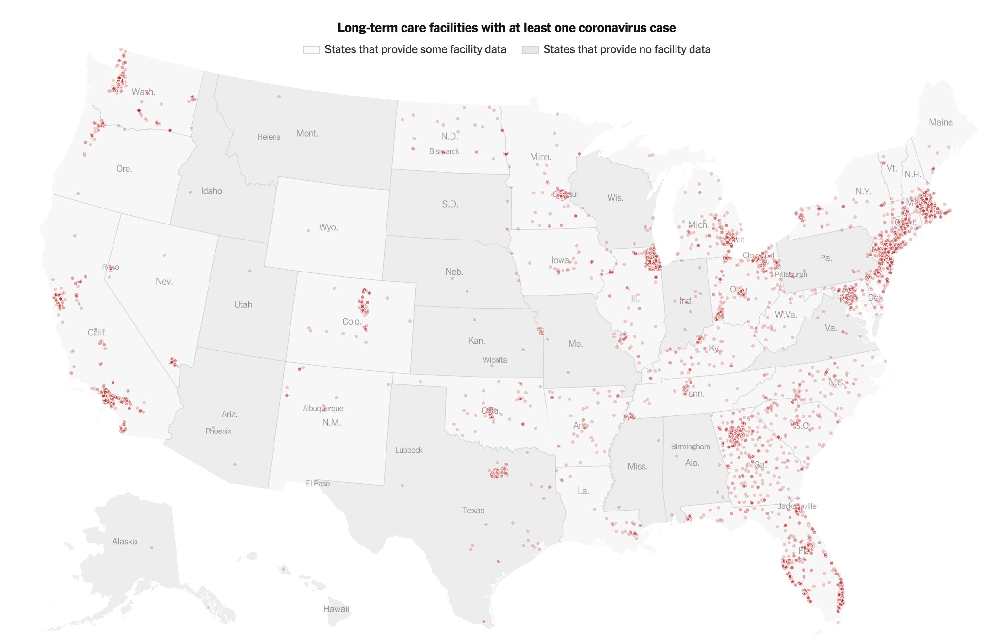 疫情美国养老机构死亡人数一月翻9倍 揭开防疫乱象“冰山一角”